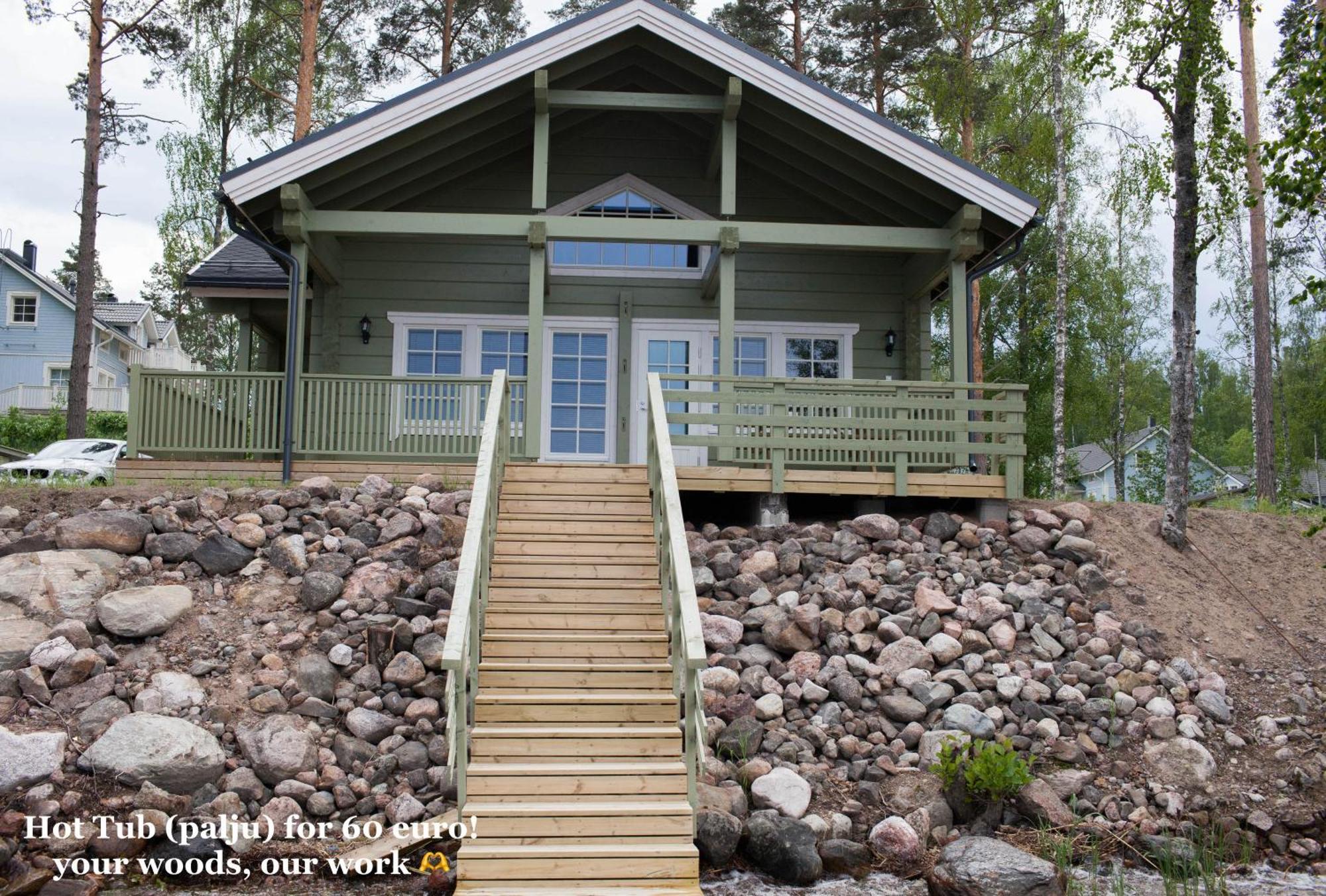 Sresort Saunas - Hot Tub, Palju Imatra Exterior photo